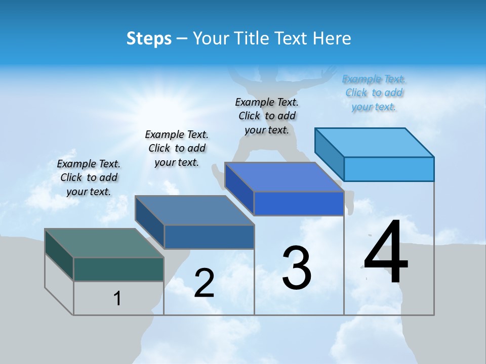 Man Top Happiness PowerPoint Template