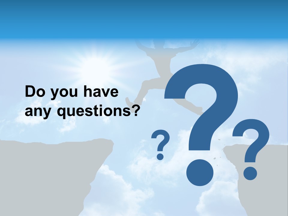 Man Top Happiness PowerPoint Template