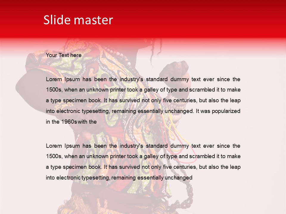 Popular Culture Performance PowerPoint Template