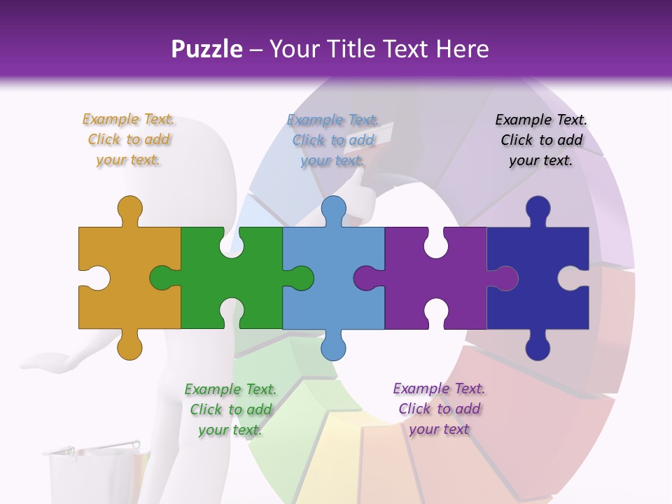 Roller Image Manual PowerPoint Template