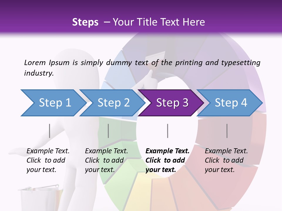 Roller Image Manual PowerPoint Template
