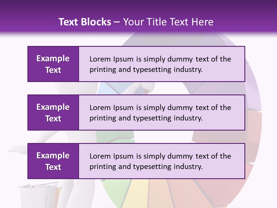 Roller Image Manual PowerPoint Template