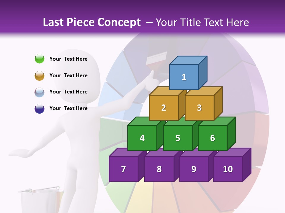 Roller Image Manual PowerPoint Template