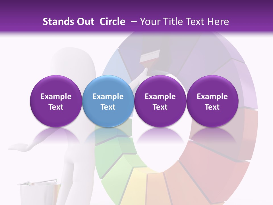 Roller Image Manual PowerPoint Template