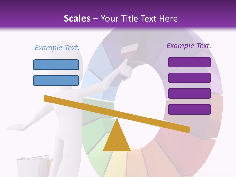 Roller Image Manual PowerPoint Template