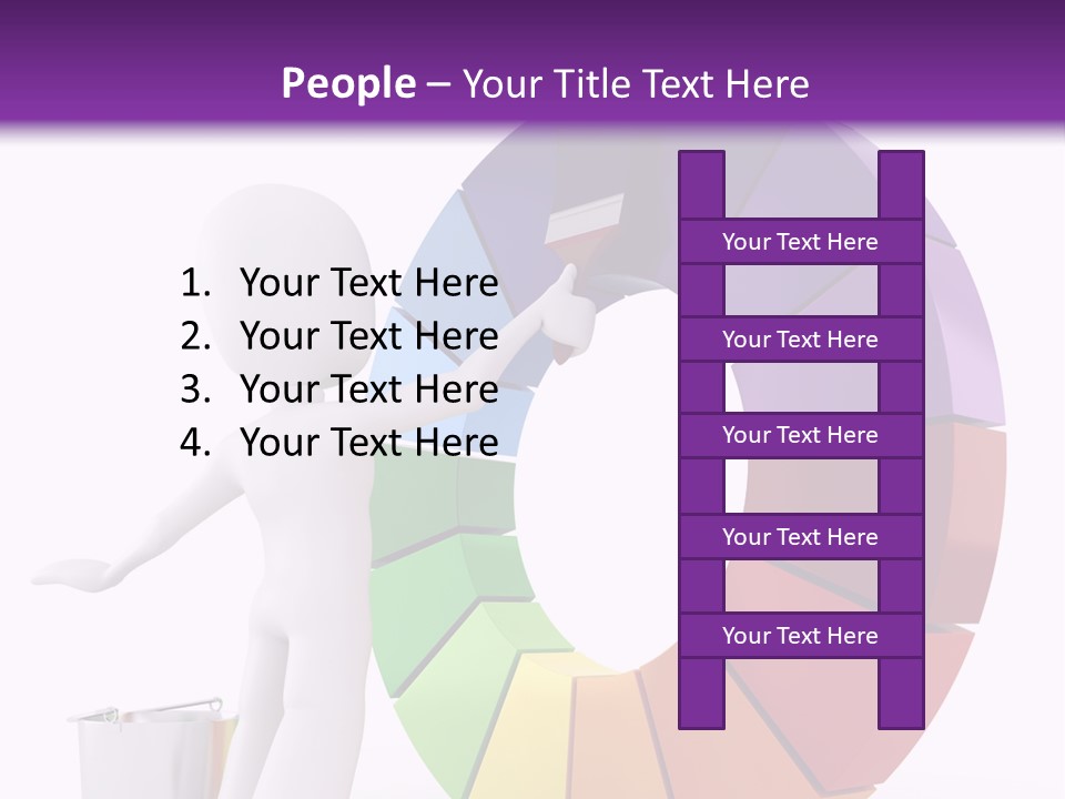 Roller Image Manual PowerPoint Template