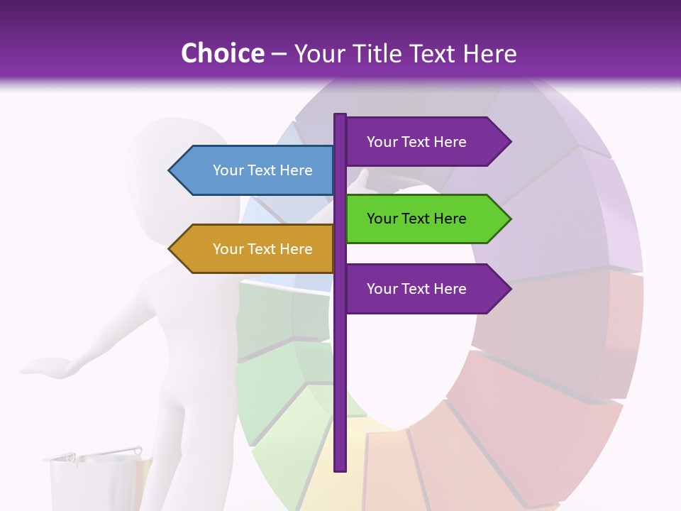 Roller Image Manual PowerPoint Template