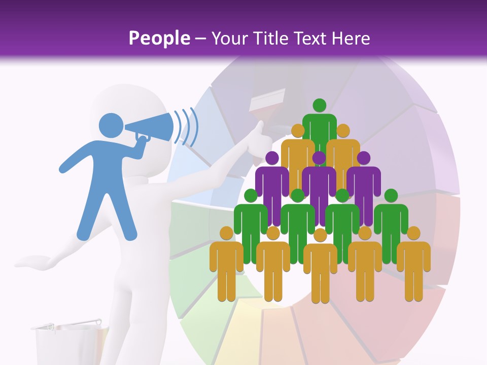 Roller Image Manual PowerPoint Template