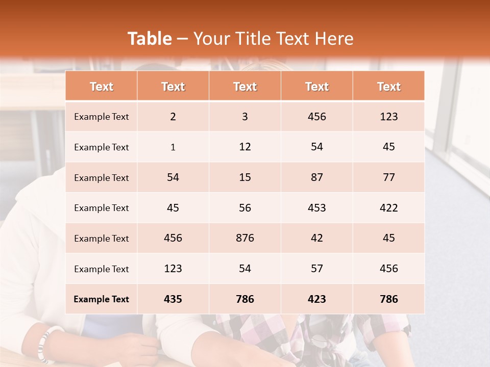 Woman Classroom Happy PowerPoint Template