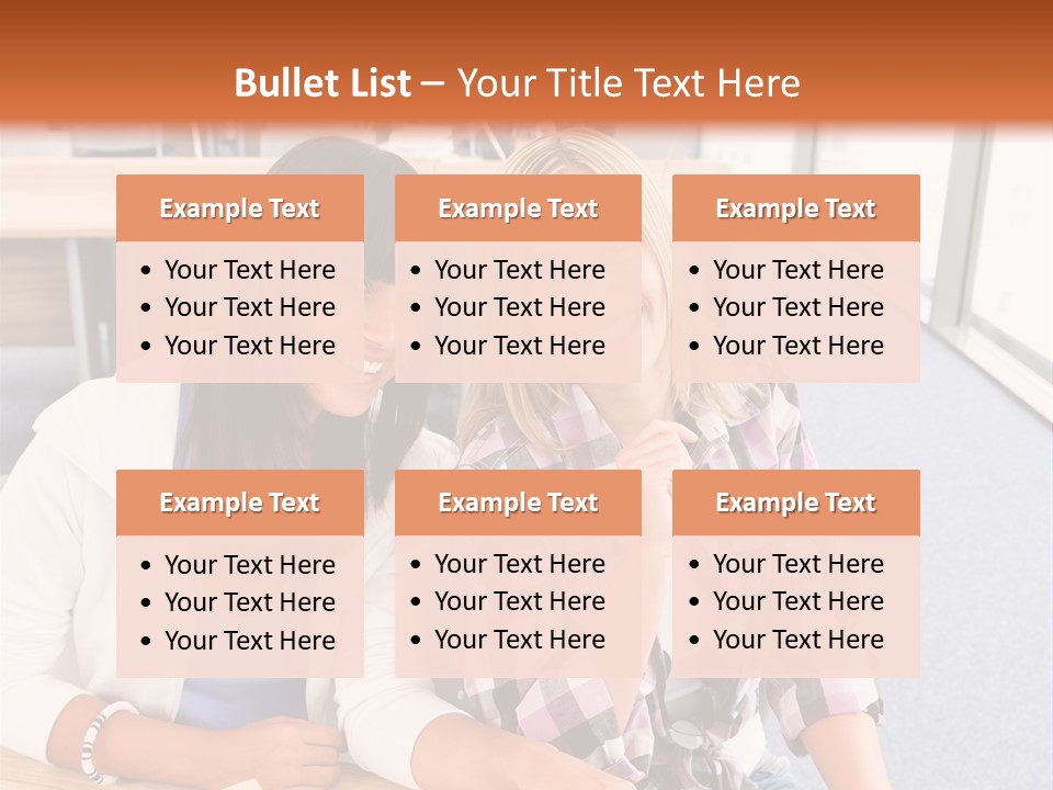 Woman Classroom Happy PowerPoint Template