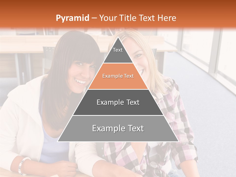 Woman Classroom Happy PowerPoint Template