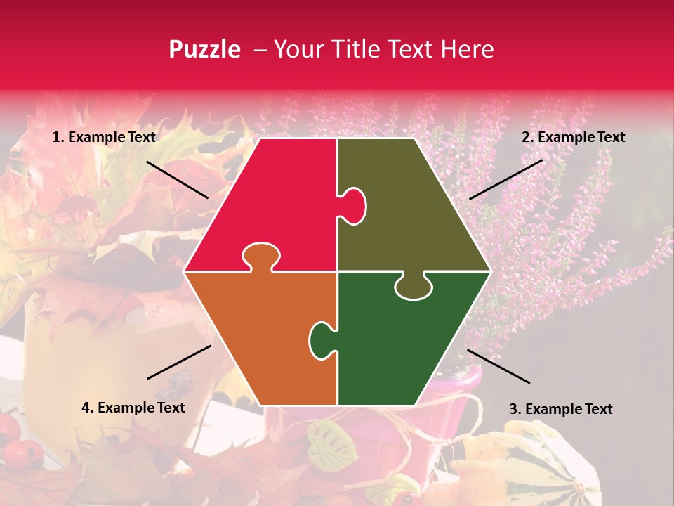 Garden Pot Growing PowerPoint Template