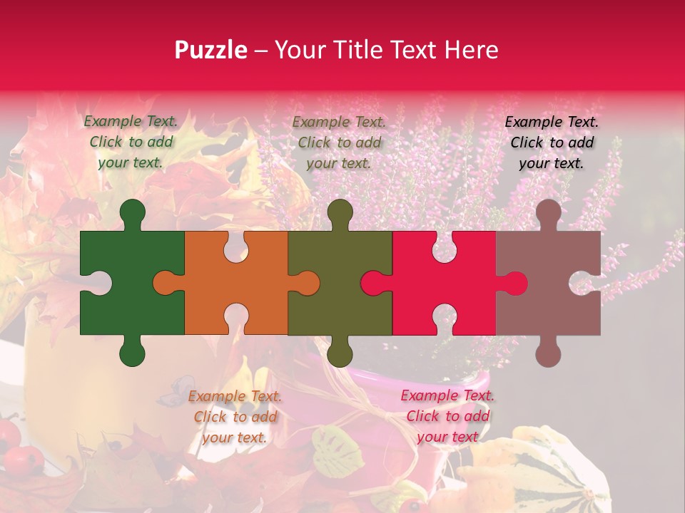 Garden Pot Growing PowerPoint Template