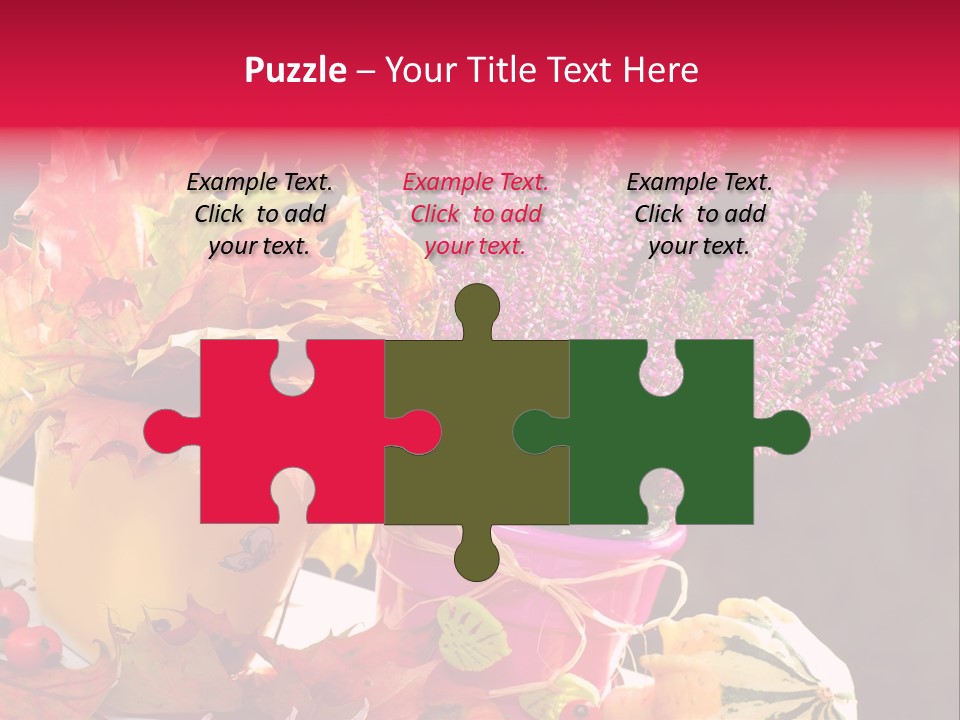 Garden Pot Growing PowerPoint Template