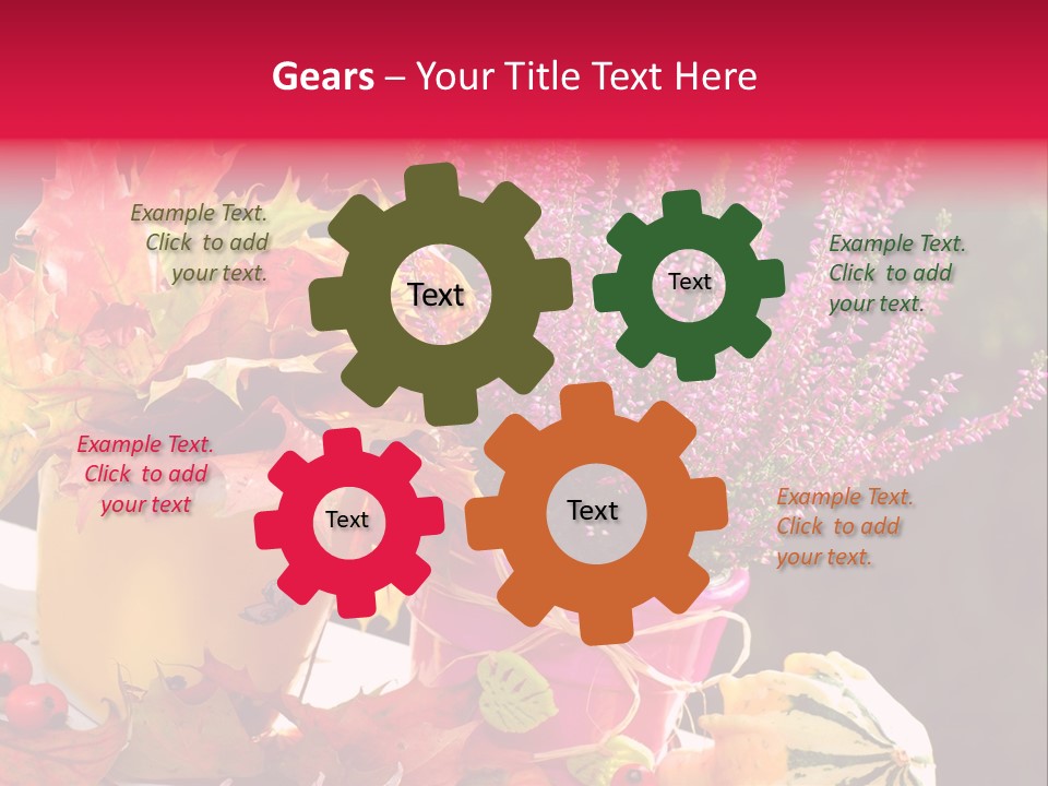 Garden Pot Growing PowerPoint Template