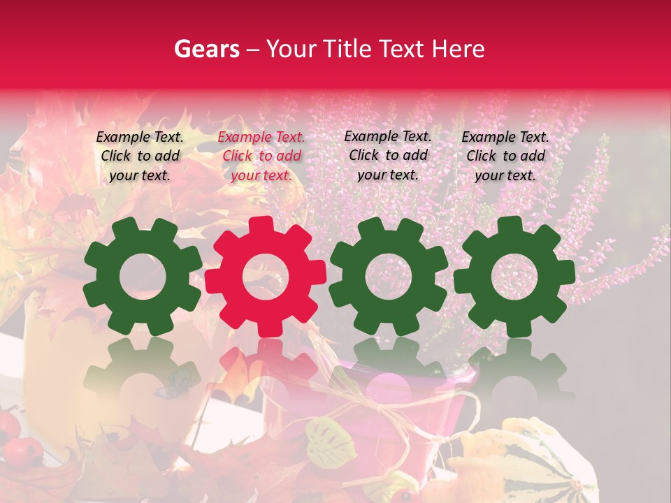 Garden Pot Growing PowerPoint Template