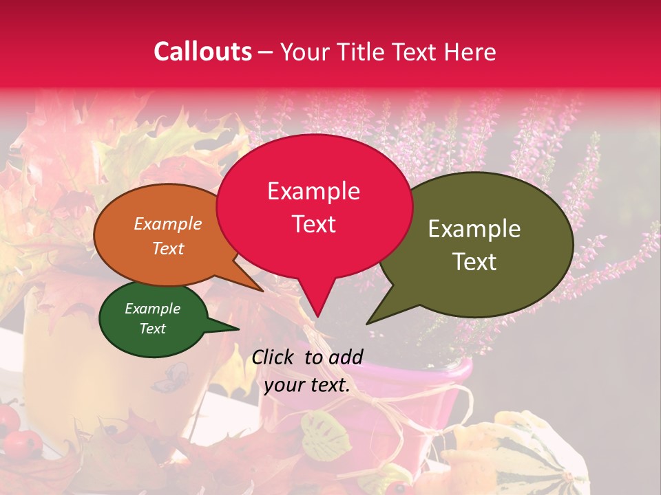 Garden Pot Growing PowerPoint Template