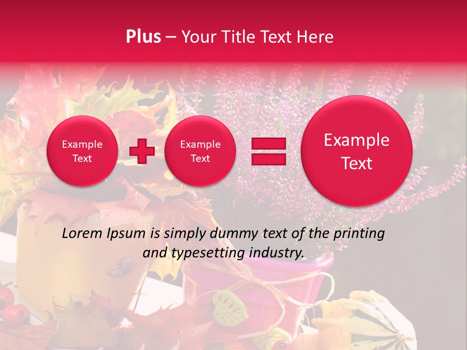 Garden Pot Growing PowerPoint Template