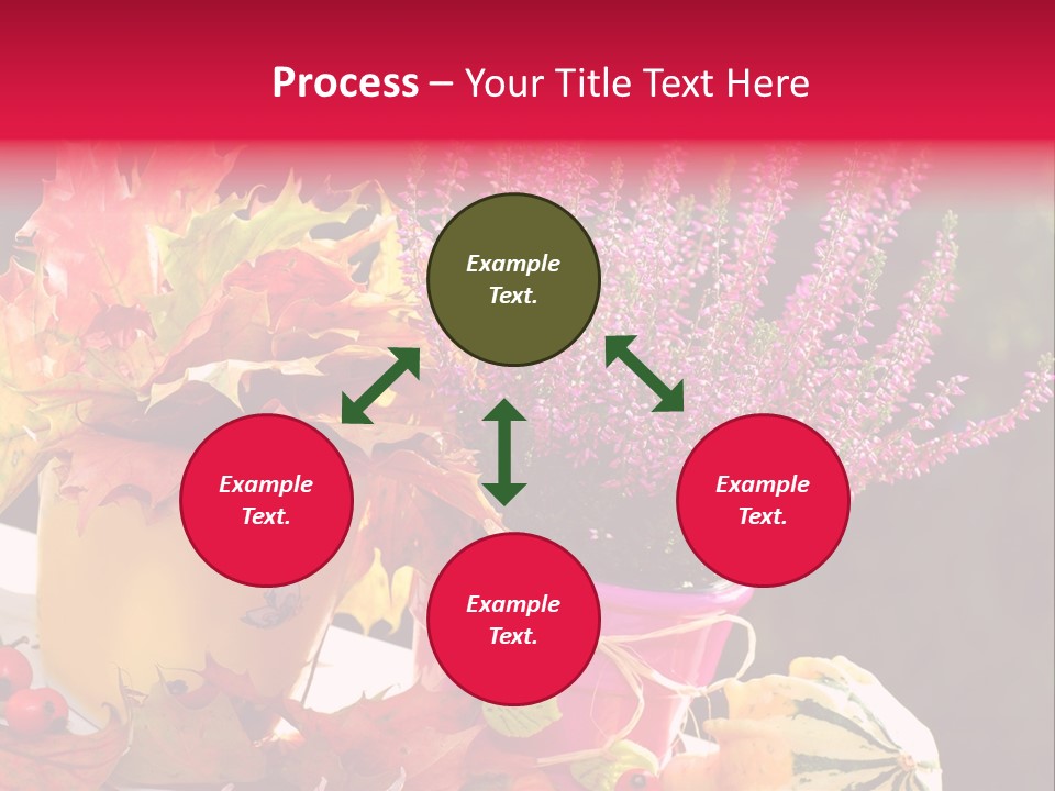 Garden Pot Growing PowerPoint Template