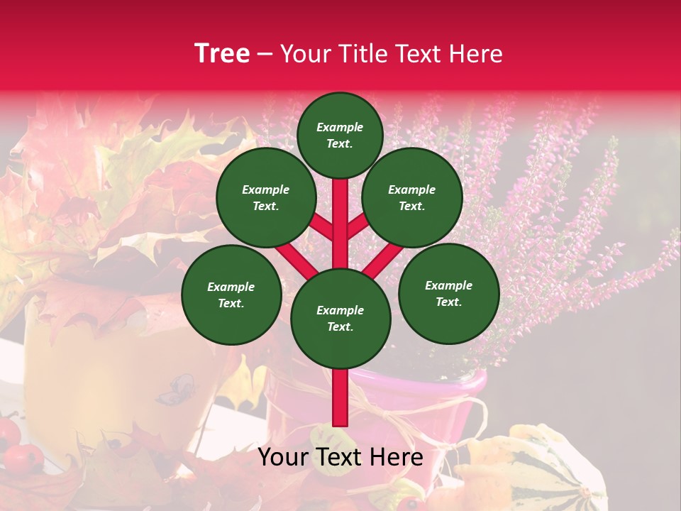Garden Pot Growing PowerPoint Template