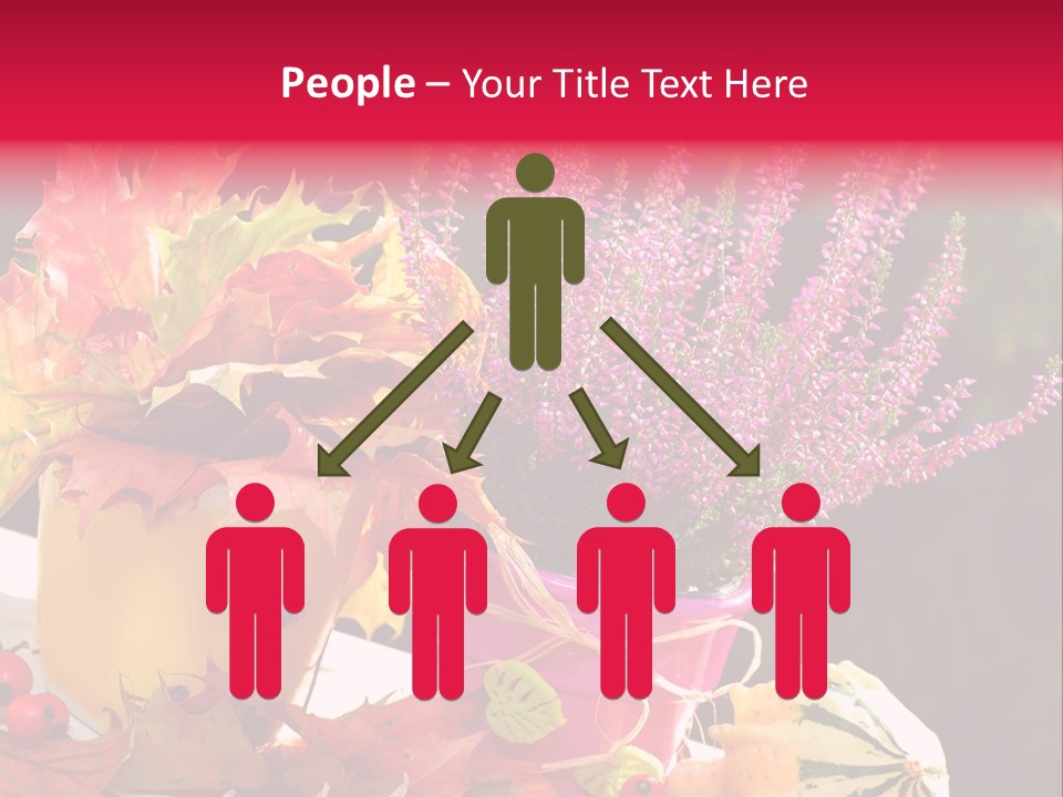 Garden Pot Growing PowerPoint Template