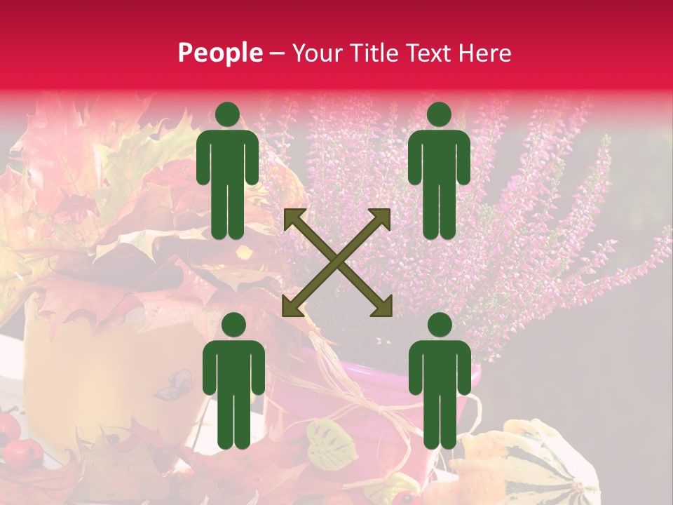 Garden Pot Growing PowerPoint Template