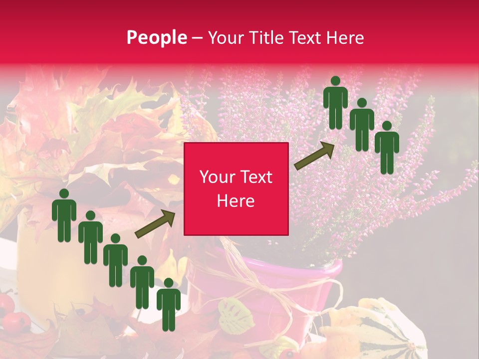 Garden Pot Growing PowerPoint Template