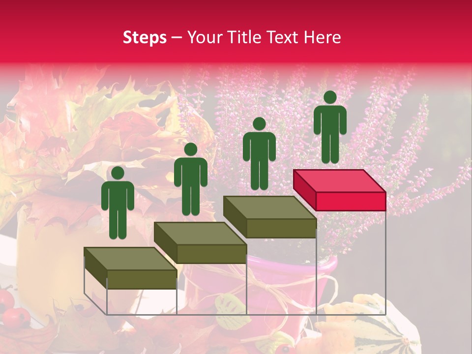 Garden Pot Growing PowerPoint Template