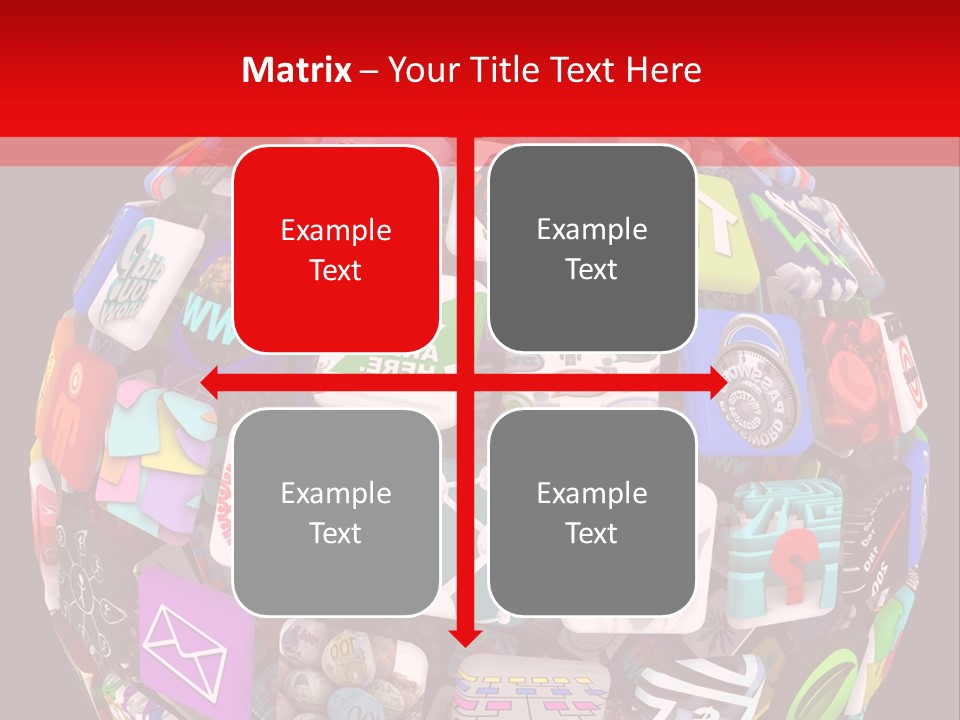 Mobile Several Smartphone PowerPoint Template