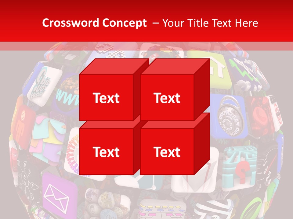 Mobile Several Smartphone PowerPoint Template