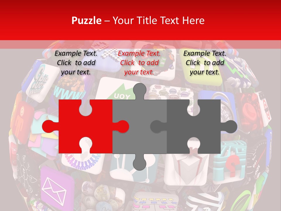 Mobile Several Smartphone PowerPoint Template