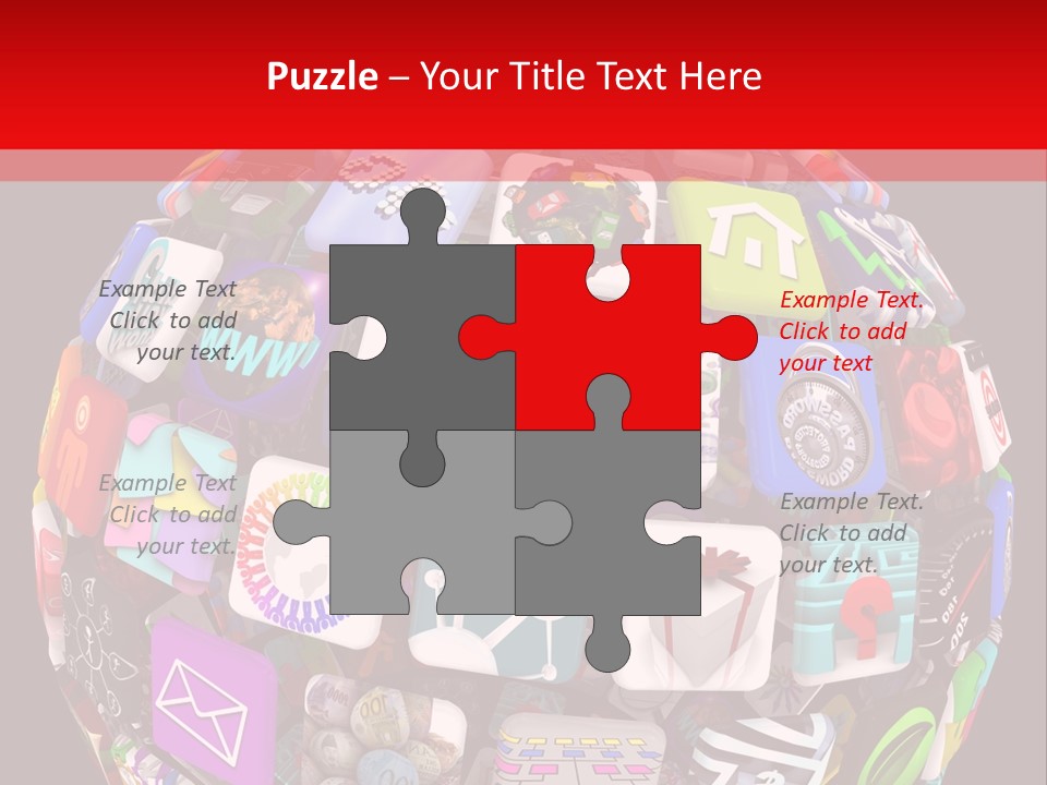 Mobile Several Smartphone PowerPoint Template