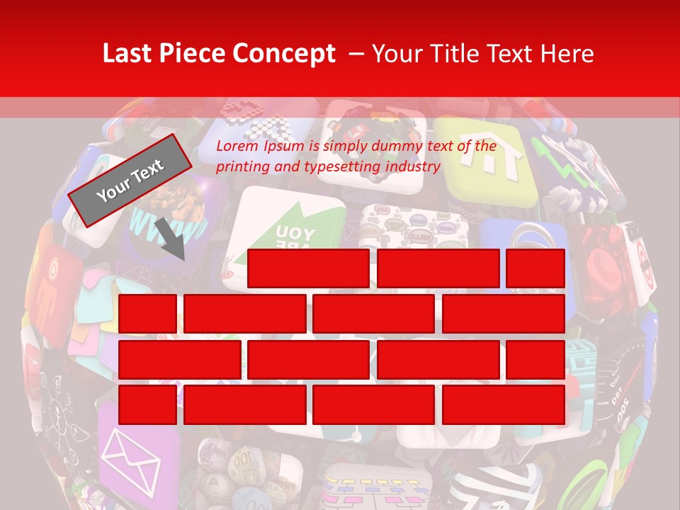 Mobile Several Smartphone PowerPoint Template