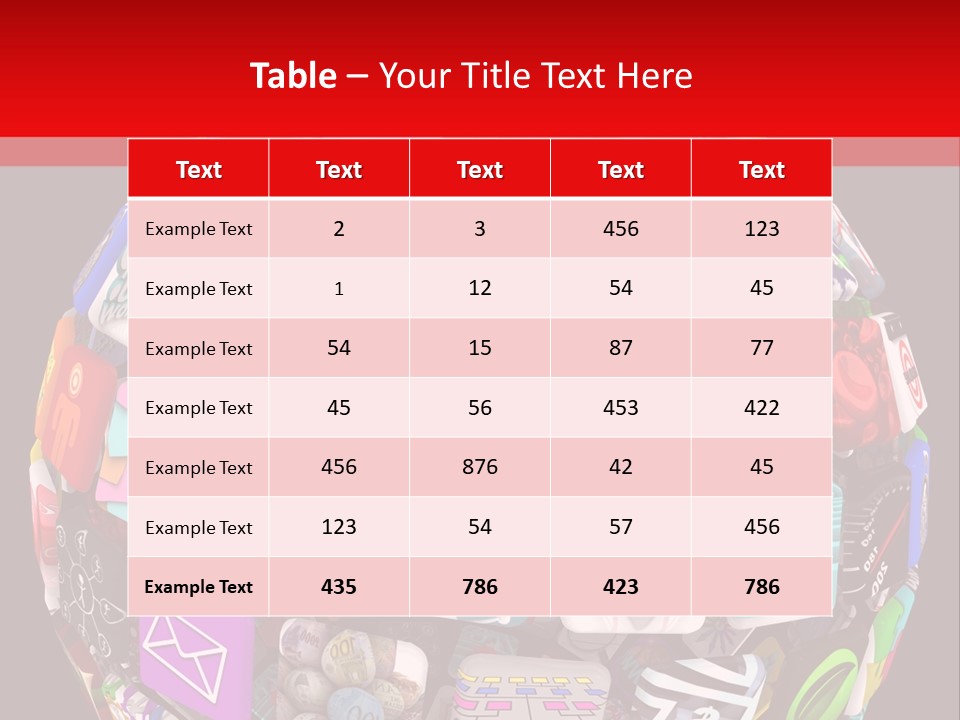 Mobile Several Smartphone PowerPoint Template