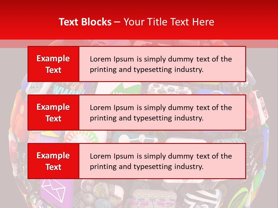 Mobile Several Smartphone PowerPoint Template