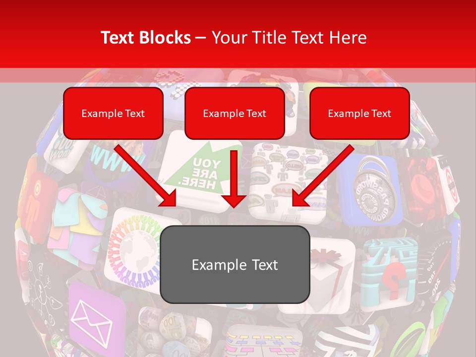 Mobile Several Smartphone PowerPoint Template