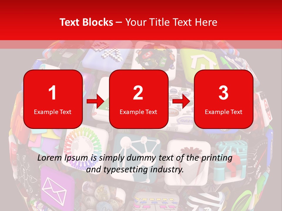 Mobile Several Smartphone PowerPoint Template