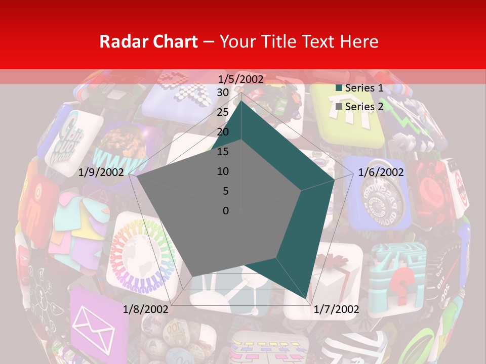 Mobile Several Smartphone PowerPoint Template