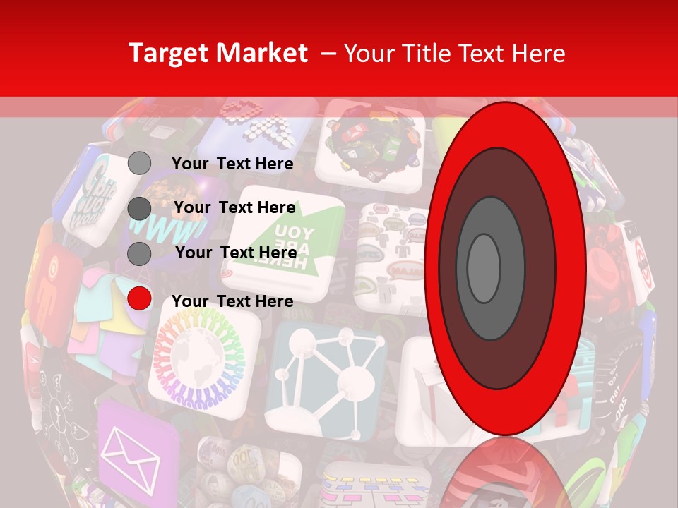 Mobile Several Smartphone PowerPoint Template