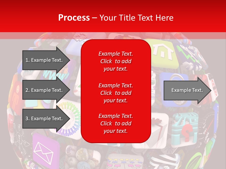 Mobile Several Smartphone PowerPoint Template