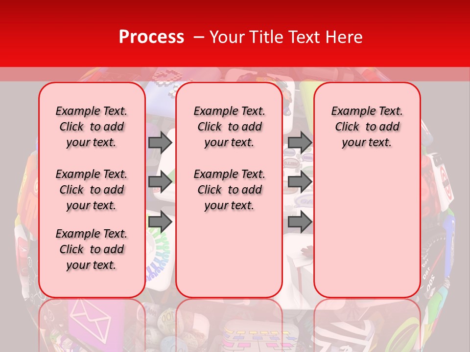 Mobile Several Smartphone PowerPoint Template