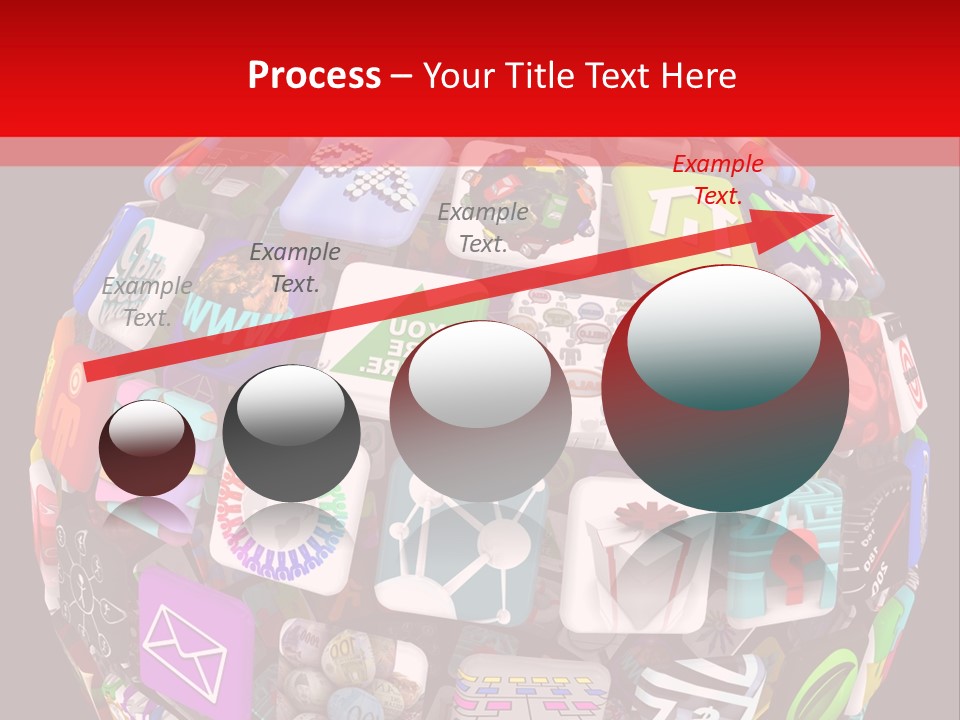 Mobile Several Smartphone PowerPoint Template
