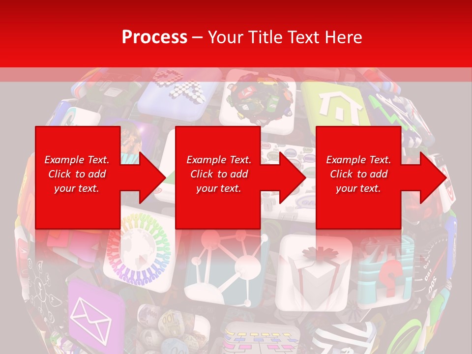 Mobile Several Smartphone PowerPoint Template