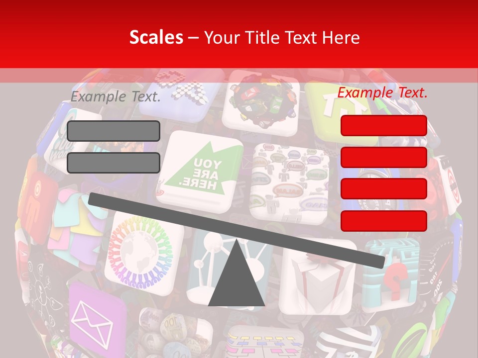 Mobile Several Smartphone PowerPoint Template