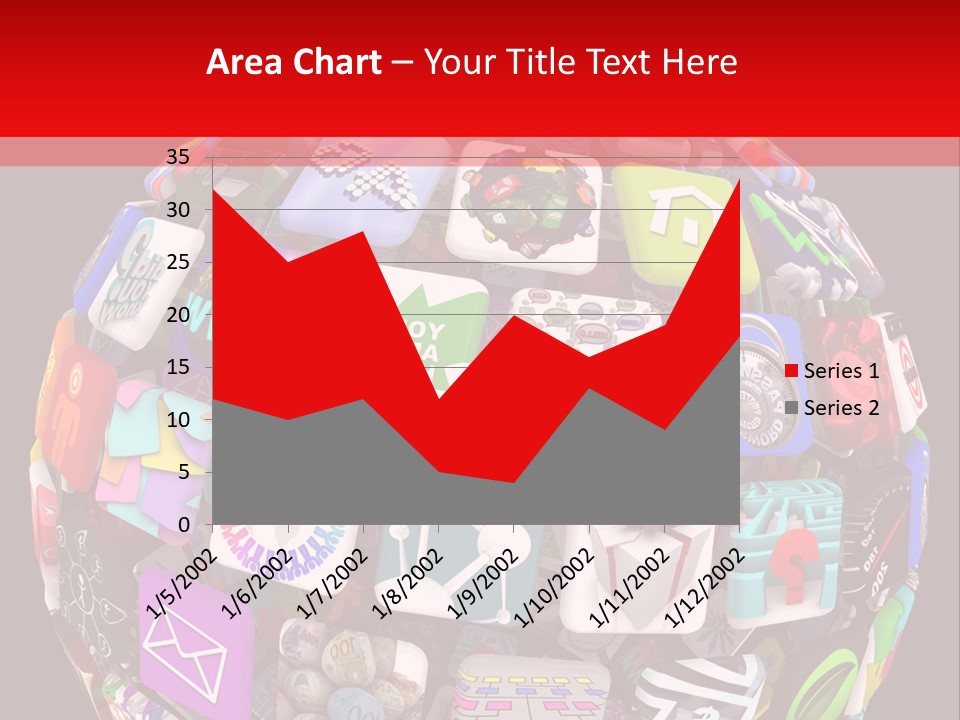 Mobile Several Smartphone PowerPoint Template