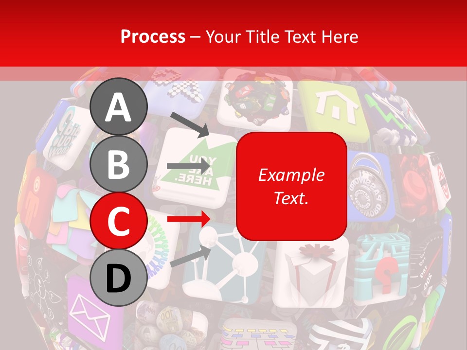 Mobile Several Smartphone PowerPoint Template
