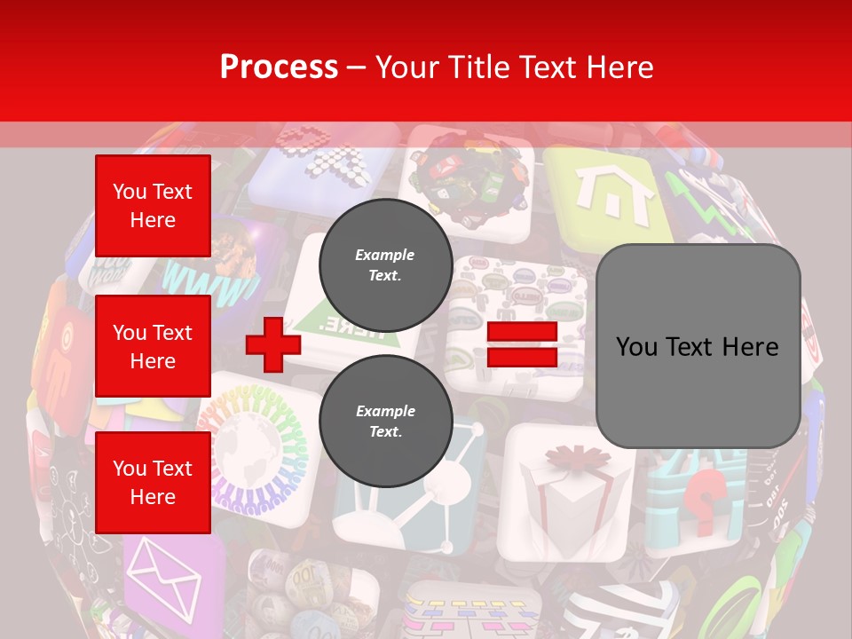 Mobile Several Smartphone PowerPoint Template