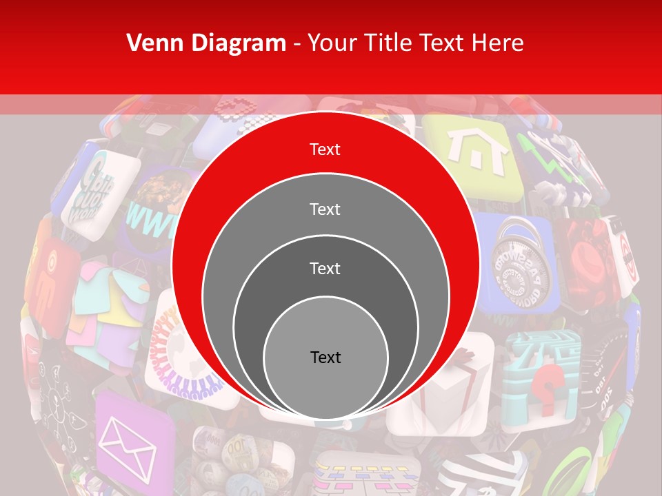 Mobile Several Smartphone PowerPoint Template