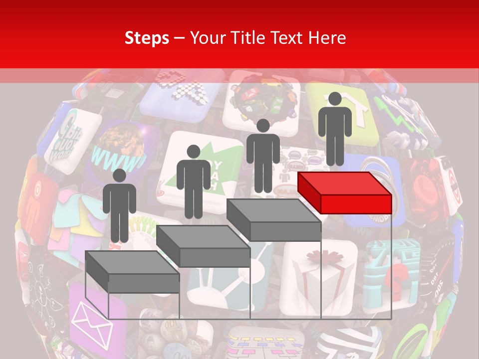 Mobile Several Smartphone PowerPoint Template