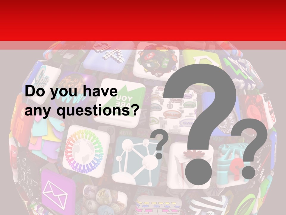 Mobile Several Smartphone PowerPoint Template